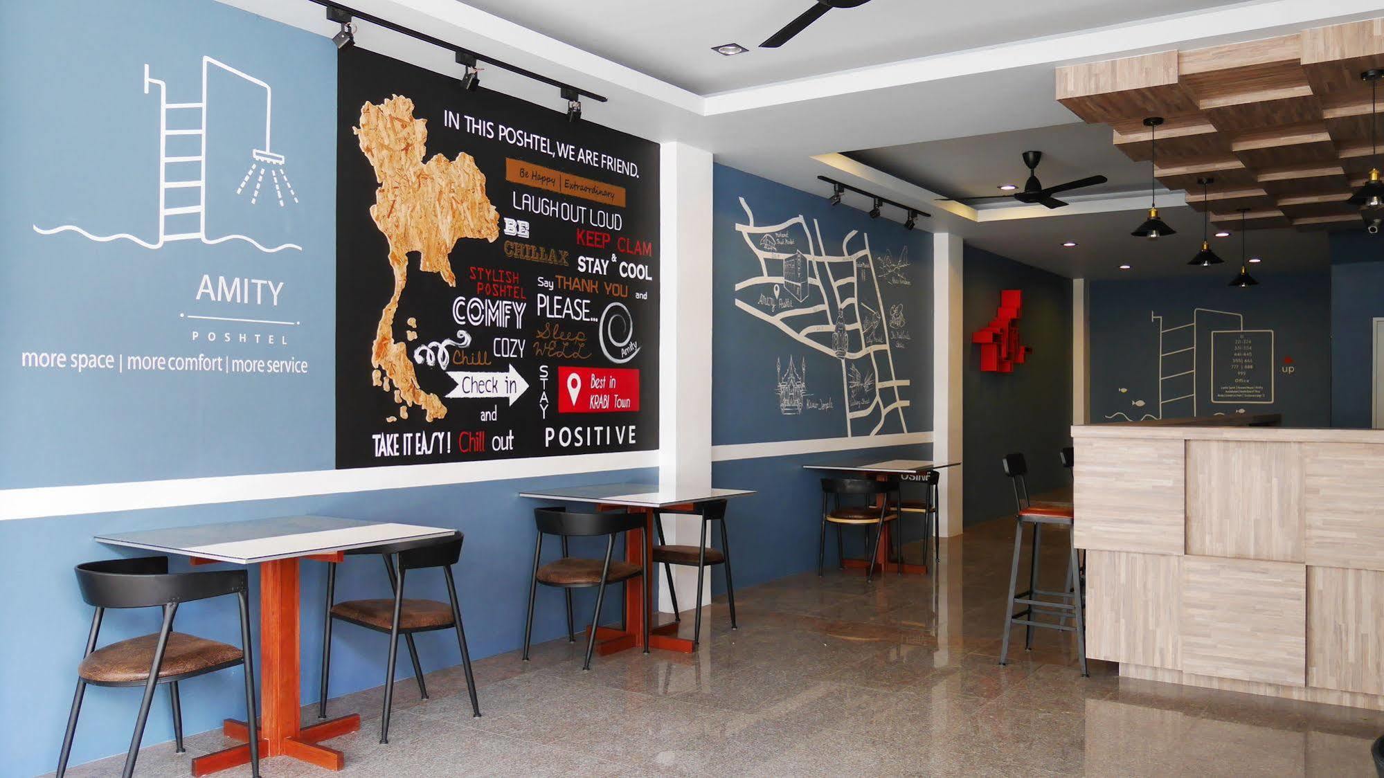 Hostel Amity Poshtel Krabi town Exterior foto